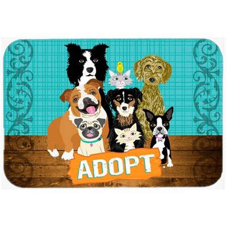 CAROLINES TREASURES Adopt Pets Adoption Mouse Pad, Hot Pad or Trivet VHA3007MP